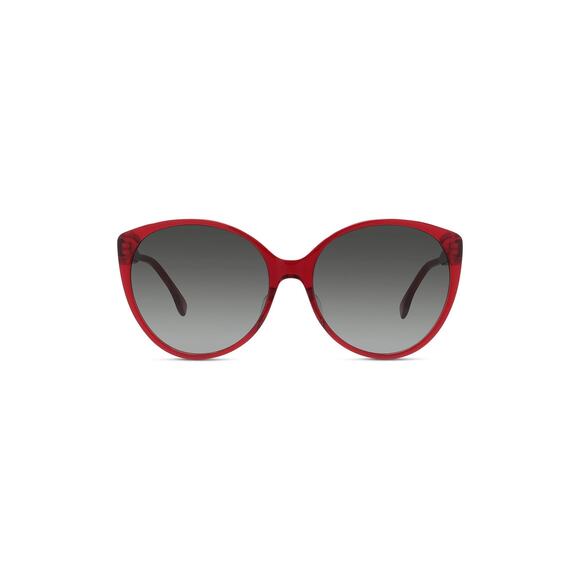 Fendi Fine 'Cat Eye' Red Sunglasses Size OS - Picture 1 of 4